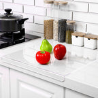 Clear Acrylic Chopping Board with Non-Slip Base