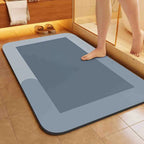 Quick-Dry Diatomite Bath Mat, Non-Slip, Four Sizes