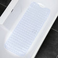 Extra-Long Non-Slip Bath Mat with Suction Cups, 101 x 40cm