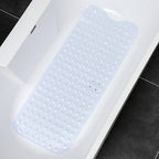 Extra-Long Non-Slip Bath Mat with Suction Cups, 101 x 40cm