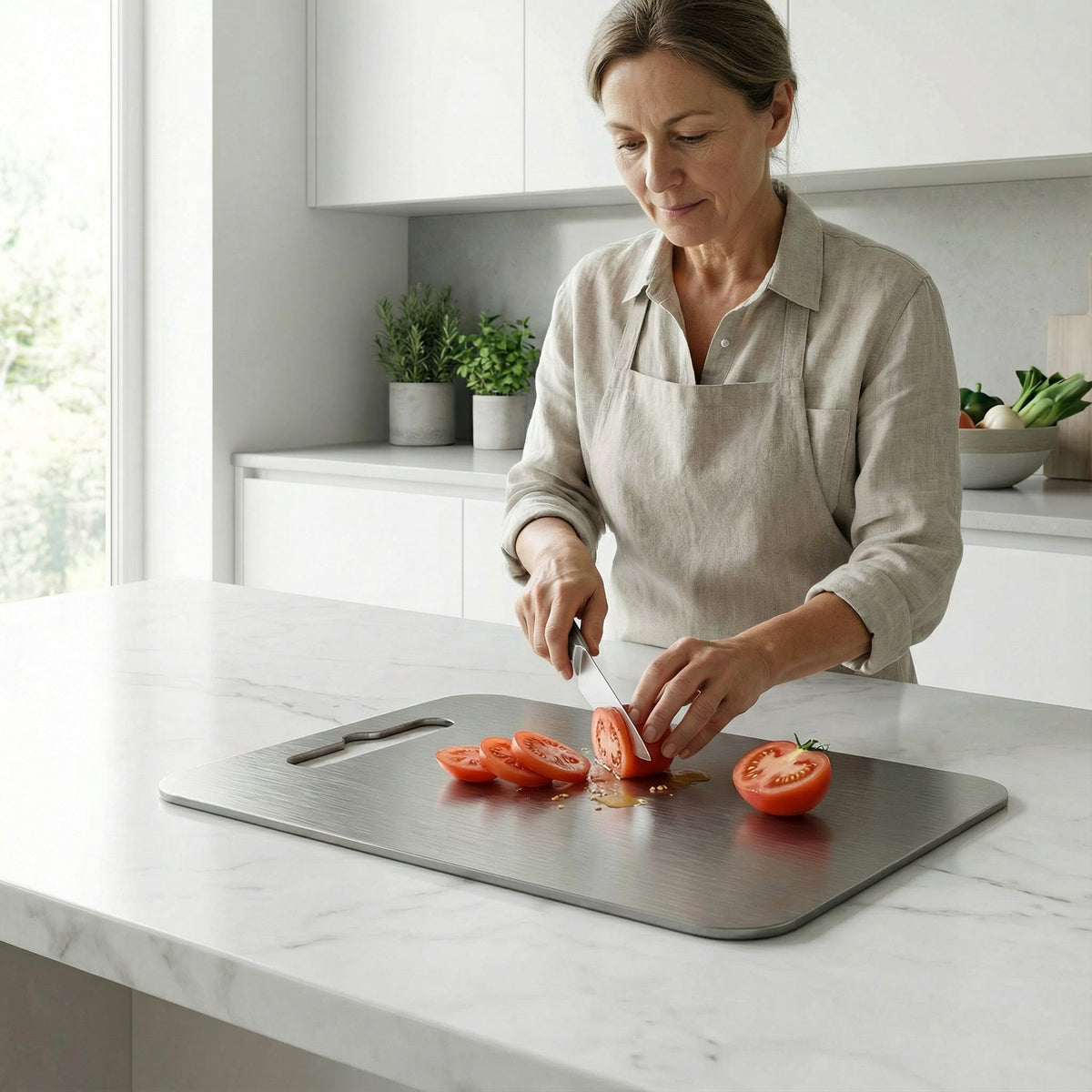 Titanium-Coated Chopping Board, Non-Porous, Three Sizes