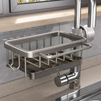 Sink Organiser and Draining Rack, Rust-Resistant Aluminium