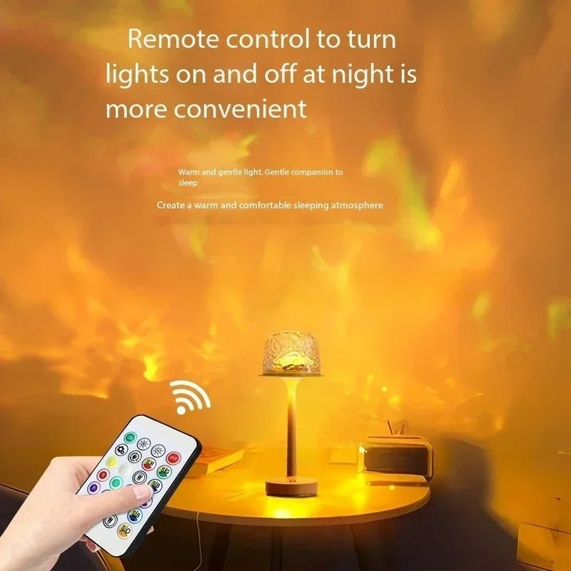 Cordless Touch Table Lamp, Dimmable Warm LED with Metal Finish