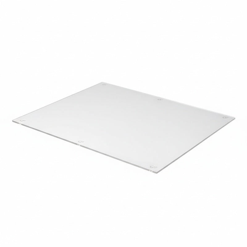Clear Acrylic Chopping Board with Non-Slip Feet