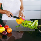 Clear Acrylic Chopping Board with Non-Slip Feet