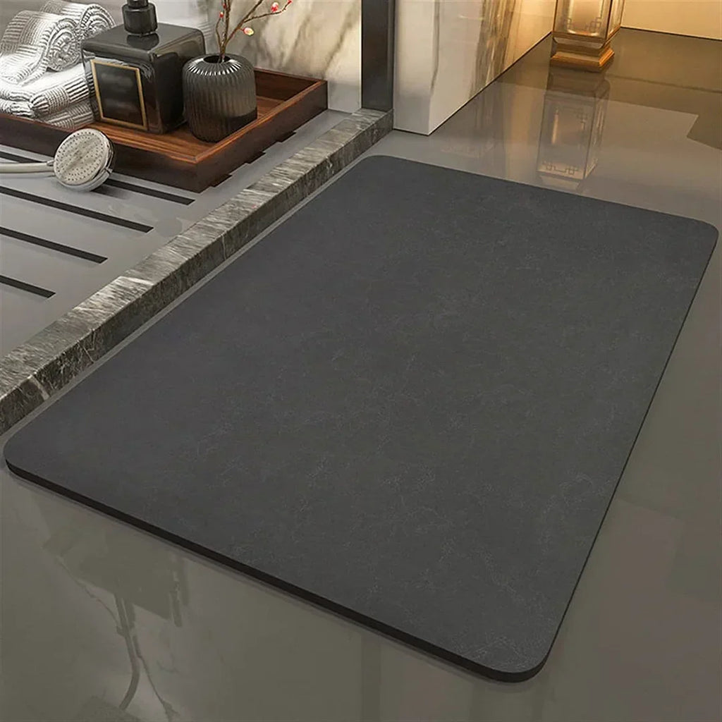 Diatomaceous Earth Bath Mat, Fast Drying and Non-Slip