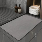 Diatomaceous Earth Bath Mat, Fast Drying and Non-Slip