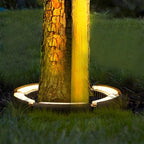 Arched LED Garden Spike Spotlight, 12W, IP65, Black