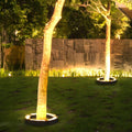 Arched LED Garden Spike Spotlight, 12W, IP65, Black