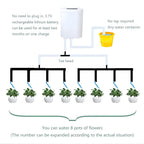 Automatic Plant Watering System with Timer and LCD Display