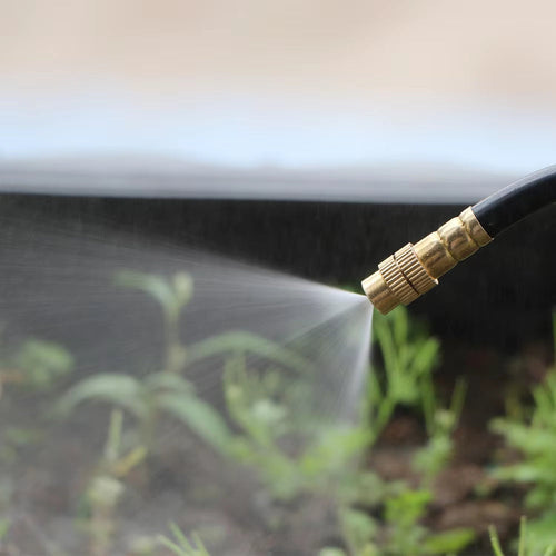 20m Garden Misting System with 20 Adjustable Copper Nozzles
