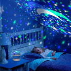 Star Projector Night Light with 360 Rotation and Timer