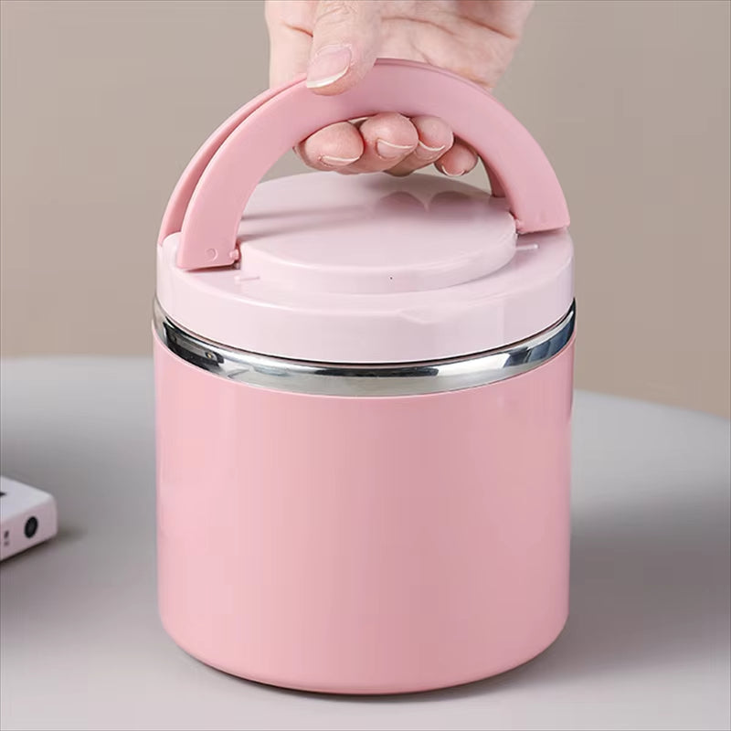 Insulated Stainless Steel Food Flask, Leak-Proof, 630ml or 1000ml