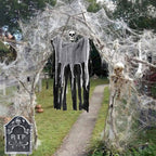 Stretch Spider Web Halloween Set, 18 sq m with 9 Spiders