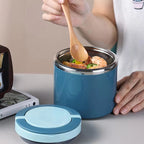 Insulated Stainless Steel Food Flask, Leak-Proof, 630ml or 1000ml