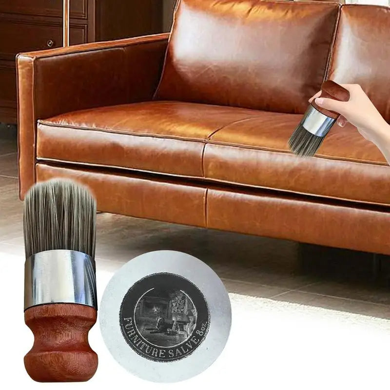 Natural Leather Conditioner 120ml with Beeswax and Shea Butter