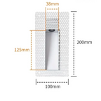 Recessed 3W LED Step Light with Motion Sensor, Frameless White