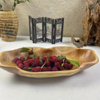 Organic Shaped Wooden Serving and Storage Tray