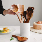Acacia Wood Kitchen Utensil Set, 5, 7 or 10 Pieces