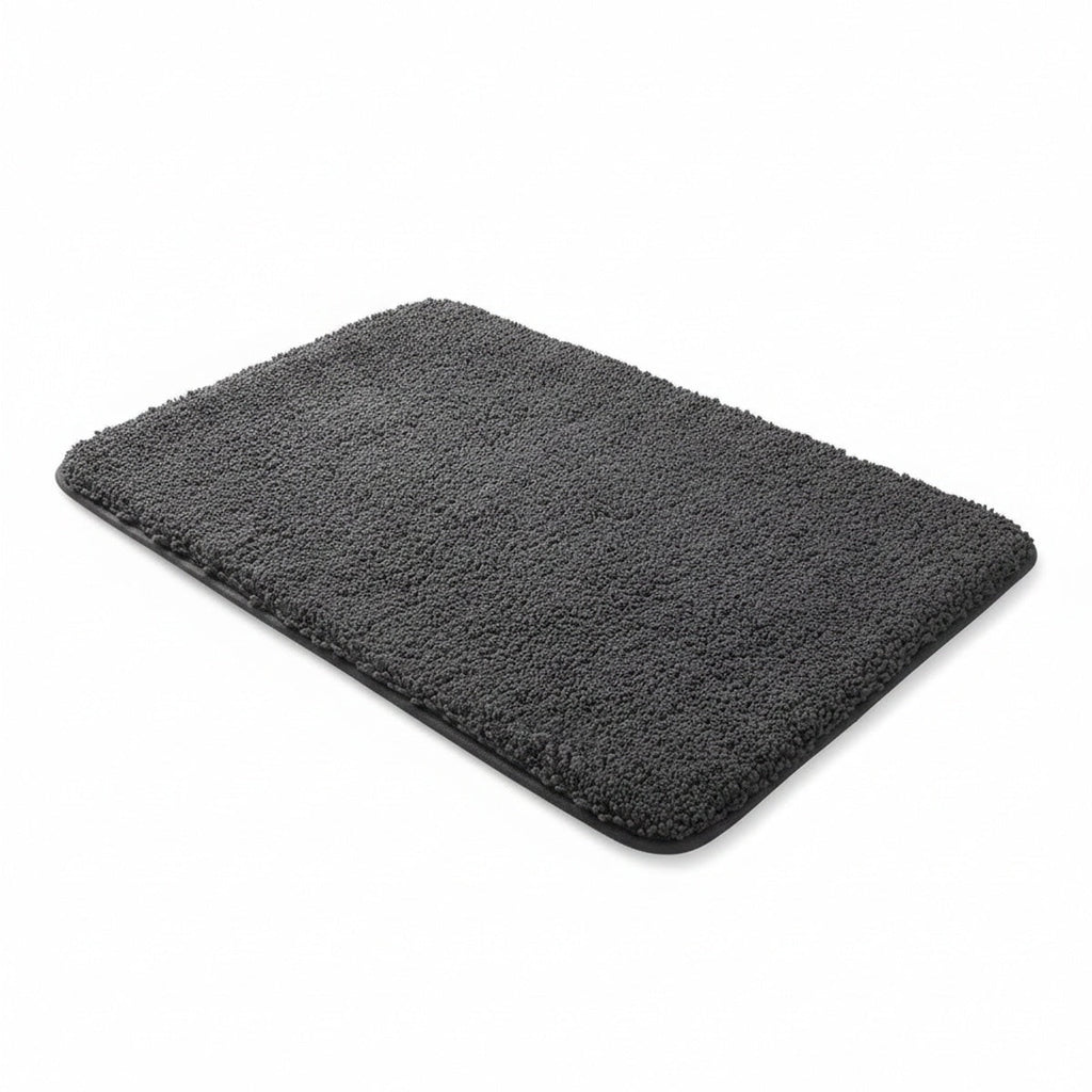 Long Pile Anti-Slip Bath Mat, Highly Absorbent