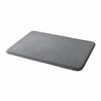 Memory Foam Bath Mat with Velvet Top and Non-Slip PVC Base