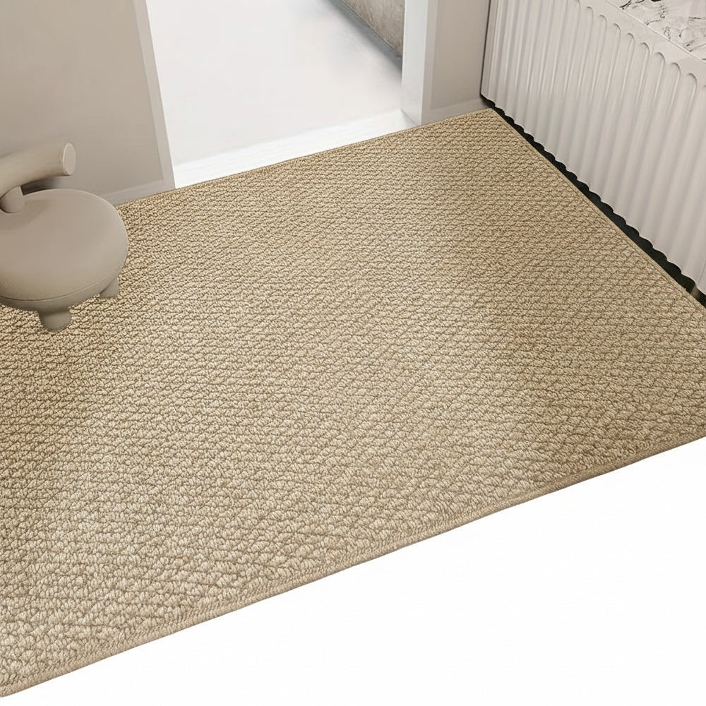 Washable Non-Slip Entrance Mat in Woven Plant Fibre