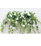 Artificial Trailing Flower Vine 90cm, UV Resistant, 44 Blooms