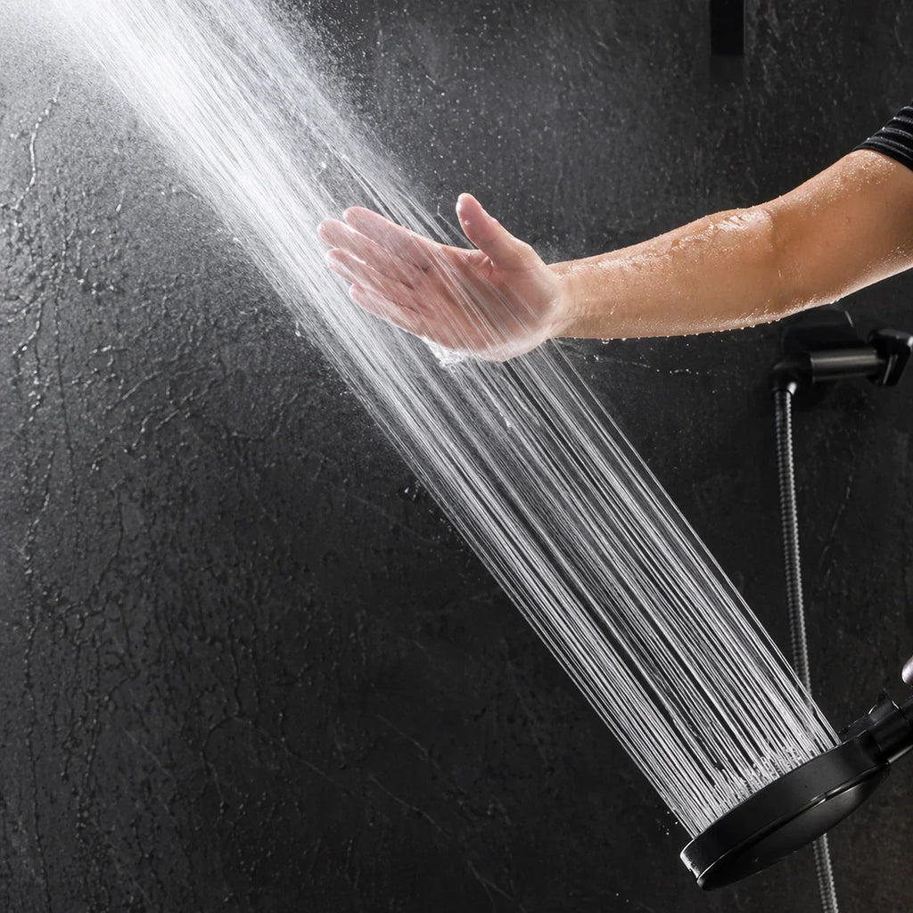 Seven-Mode Handheld Shower Head with Pressure Boost