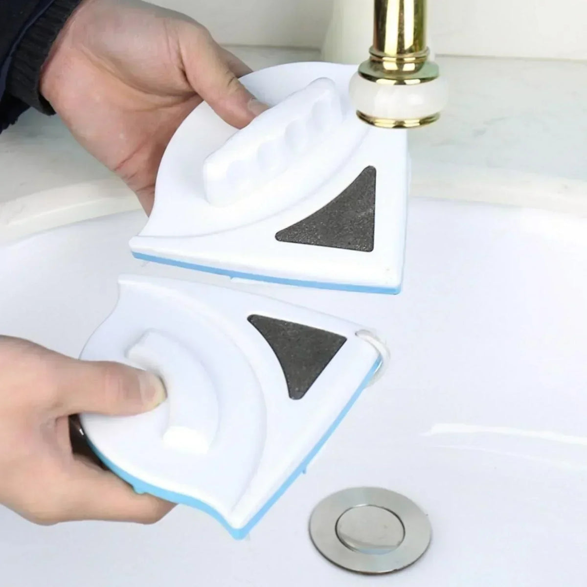 Magnetic Double-Sided Window Cleaner for Glass up to 8 mm