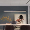 Linear LED Pendant Light, 80-150cm, Black or Brown, Dimmable