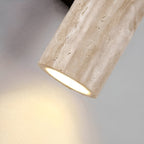 Travertine LED Wall Light with Natural Stone Finish, 28 or 32cm