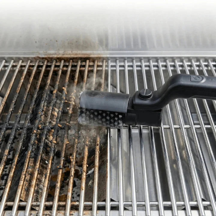 Electric Grill Brush with Rotating Head and USB Charging