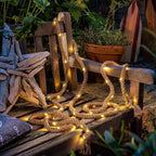 Rustic Rope LED String Light, Warm White, 2 to 5 m