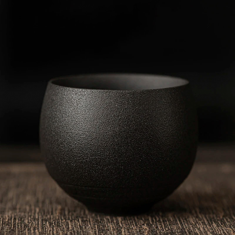 Handmade Ceramic Espresso Cups with Glazed Finish
