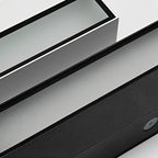 Linear LED Outdoor Wall Light, IP65 Black Aluminium