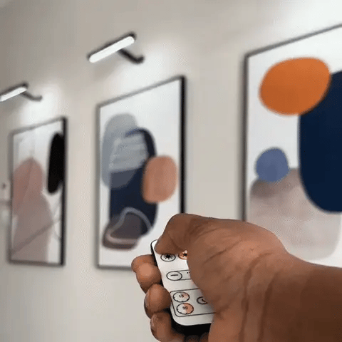 Cordless LED Picture Light, Rechargeable and Dimmable