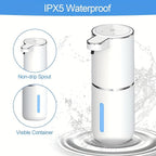 Automatic Sensor Soap Dispenser, 380 ml, USB Rechargeable