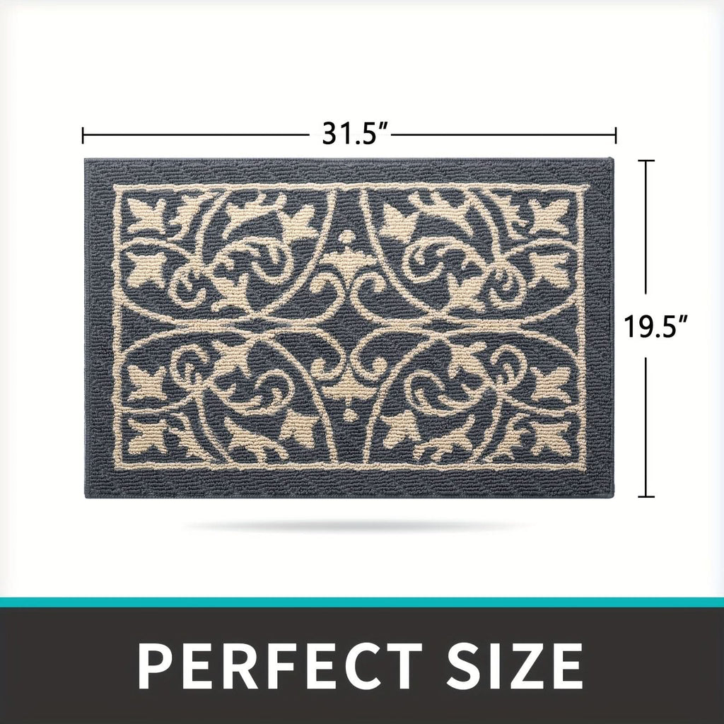 Low-Profile Non-Slip Indoor Doormat, 60 x 90 cm