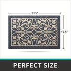 Low-Profile Non-Slip Indoor Doormat, 60 x 90 cm