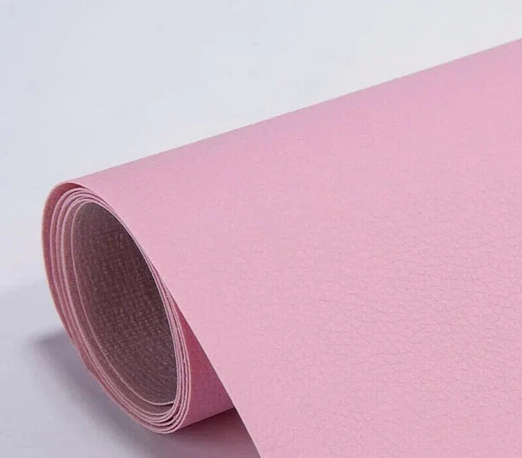 Self-Adhesive Leather Look Repair Patch, 50x138 cm, Cuttable