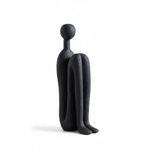 Abstract Figure Bookends, Set of 2 Decorative Sculptures