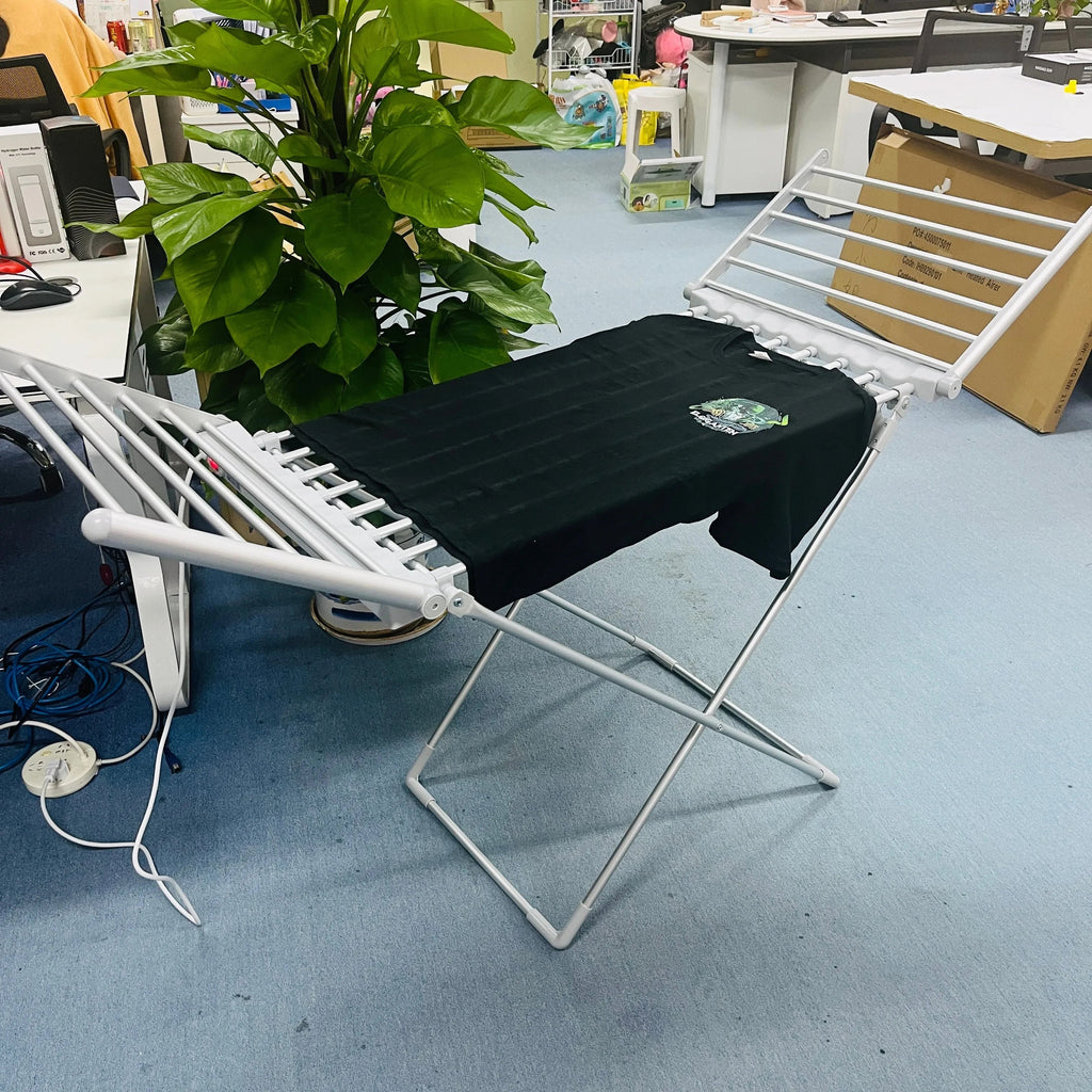 Heated Clothes Airer, Folding 120 W Aluminium Drying Rack
