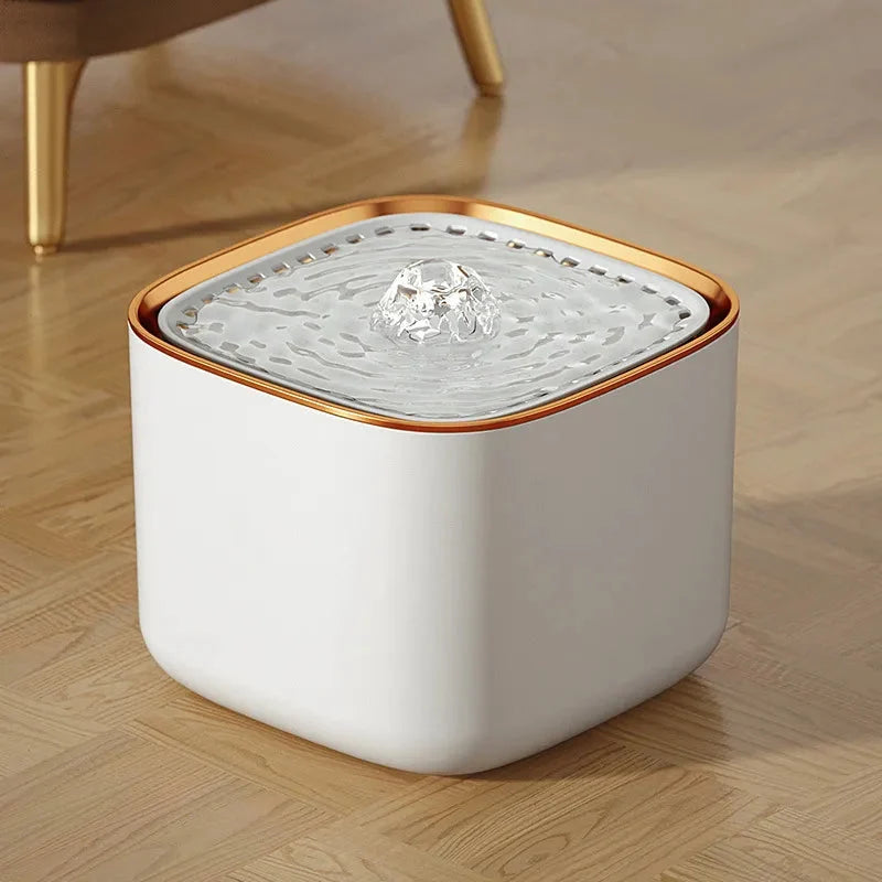 Pet Water Fountain with Filter and Quiet Pump, 3 Litre