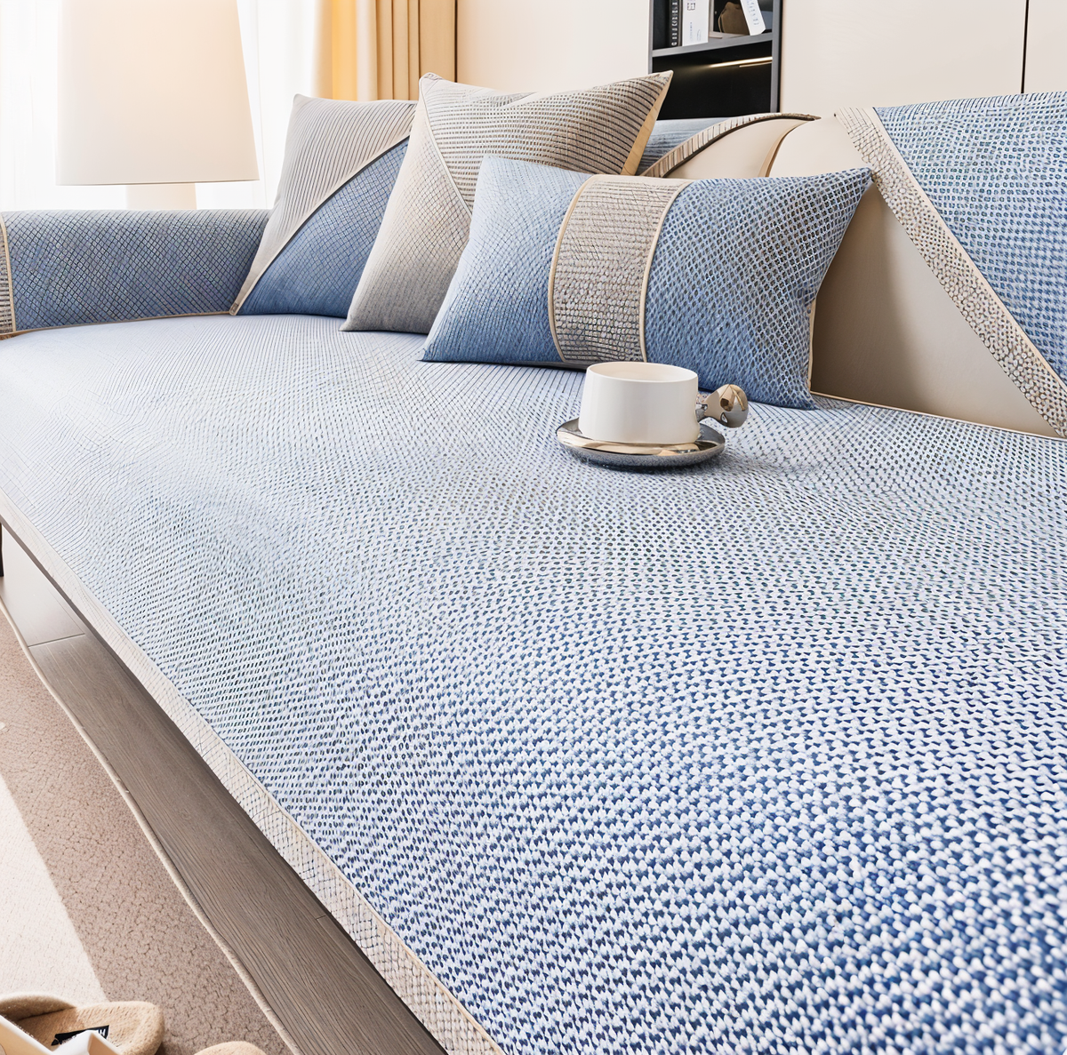 Non-Slip Breathable Sofa Cover, Multiple Sizes