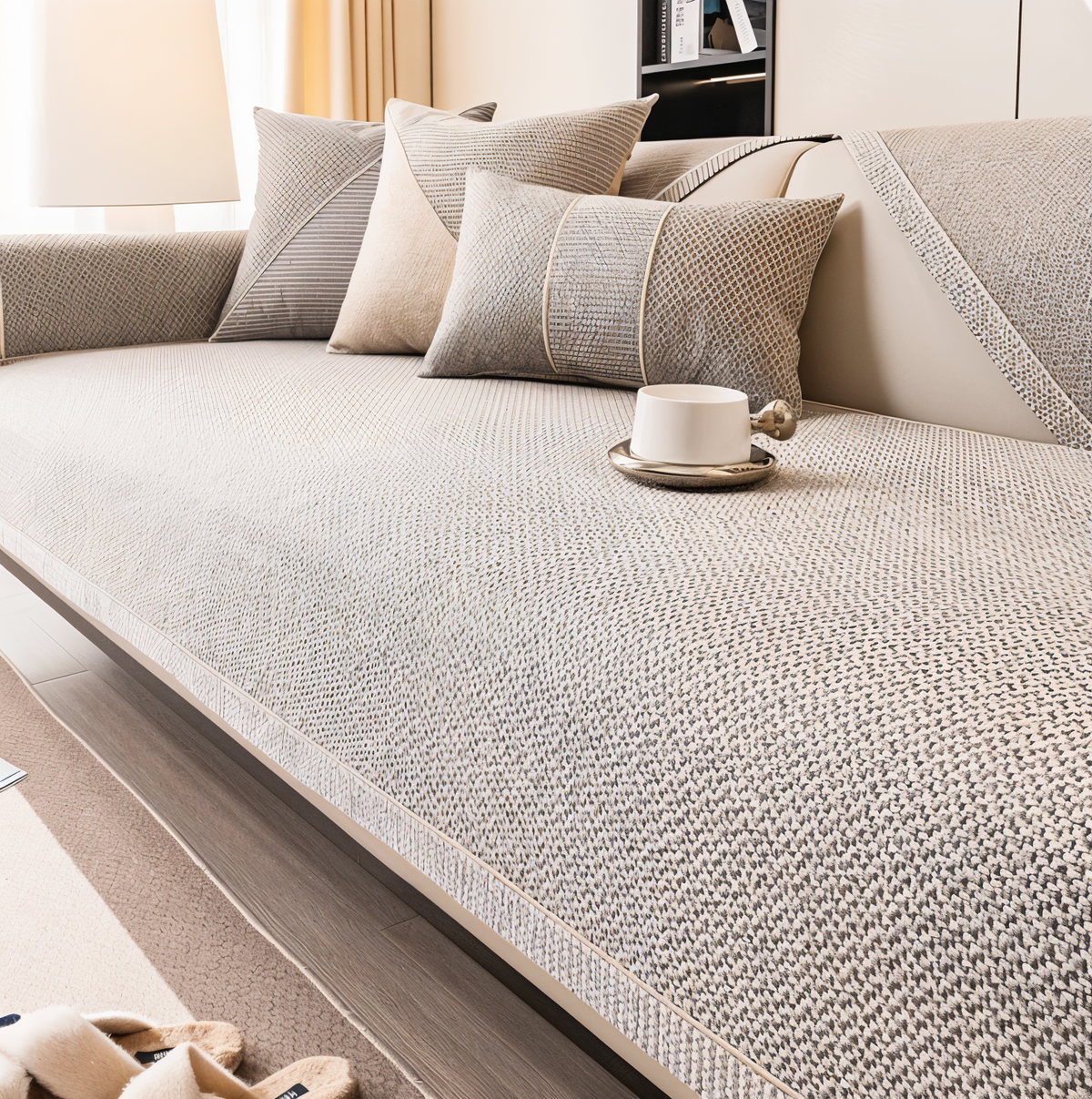 Non-Slip Breathable Sofa Cover, Multiple Sizes