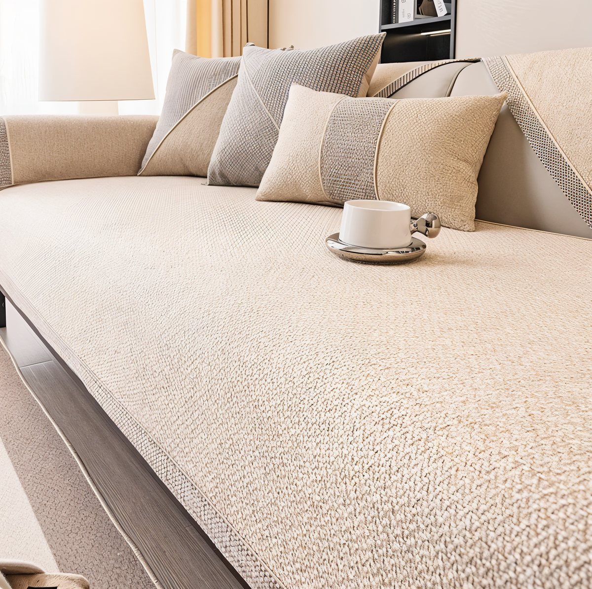Non-Slip Breathable Sofa Cover, Multiple Sizes