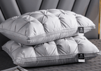 Goose Down Pillow with Neck Support, 48 x 74 cm