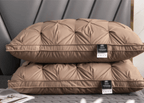 Goose Down Pillow with Neck Support, 48 x 74 cm