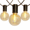 Outdoor G40 Festoon Lights, IP54, 2700K Shatterproof Bulbs
