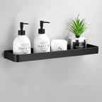 Adhesive Shower Shelf in Stainless Steel and ABS, 30 to 50cm